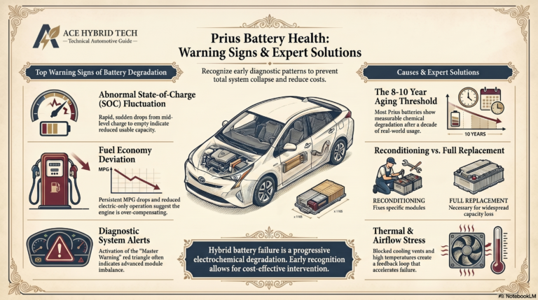 Prius Sign Toyota Prius Battery Failure Signs | Expert Guide by Ace Hybrid